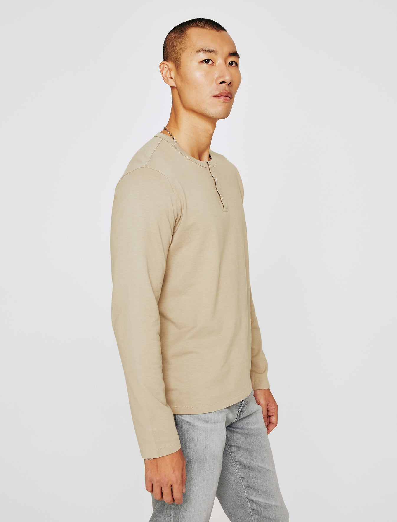 Bryce Long Sleeve Henley|Classic Henley